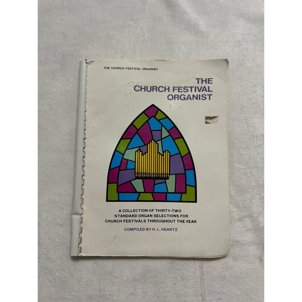 Church Festival Organist Christmas Easter Thanksgiving Song book Religious